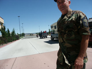 Dad in BDUs